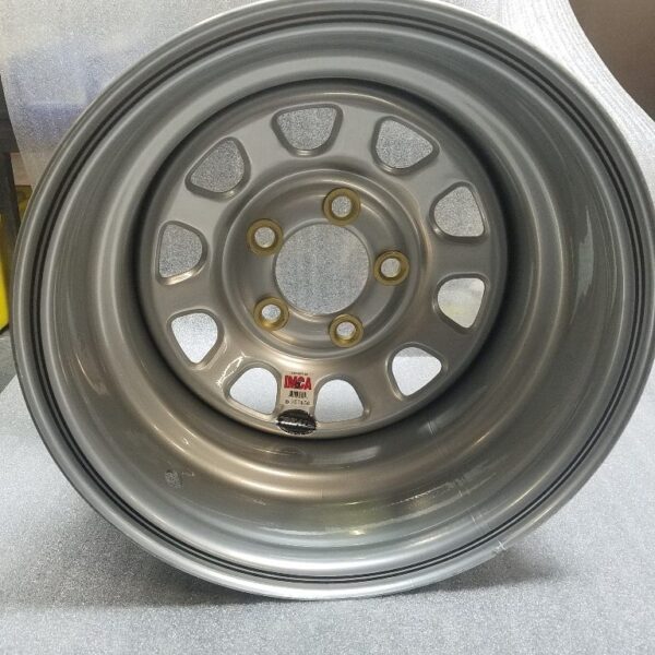 R882 - 15x8 Silver STD WT IMCA